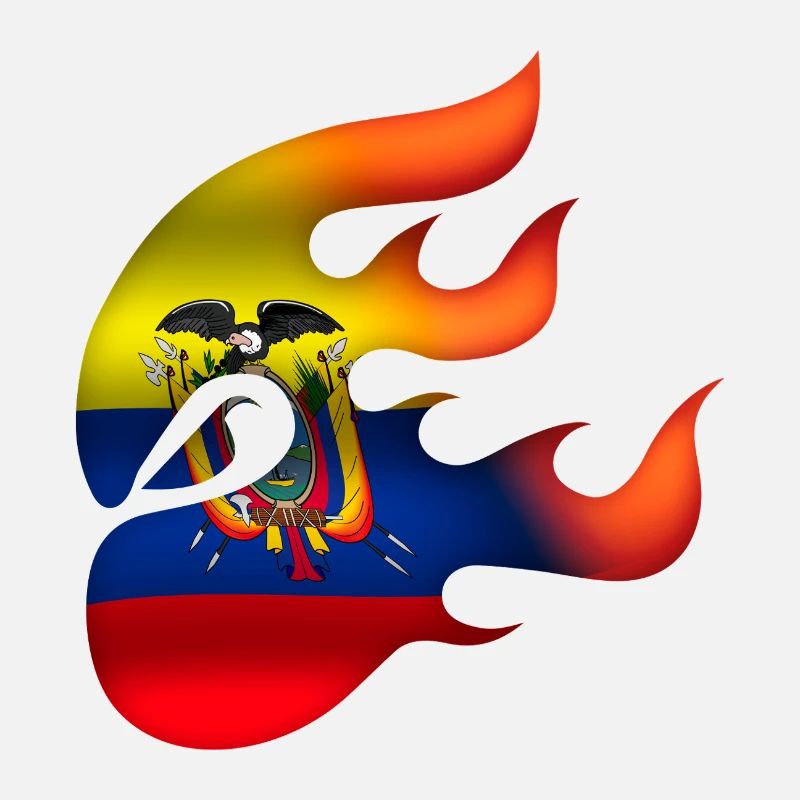 Flagge von Ecuador - Ecuador - Ninja