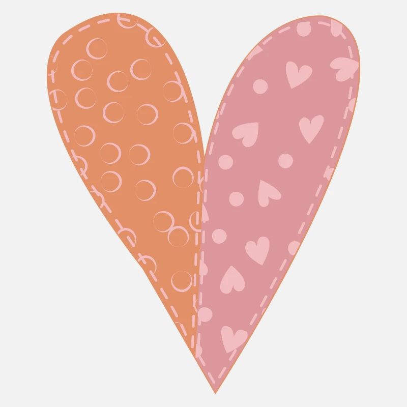 Patchwork Heart No7