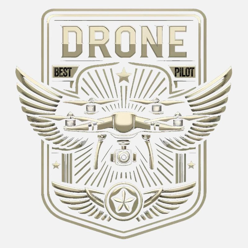 Aviation Drone Pilot Badge Design