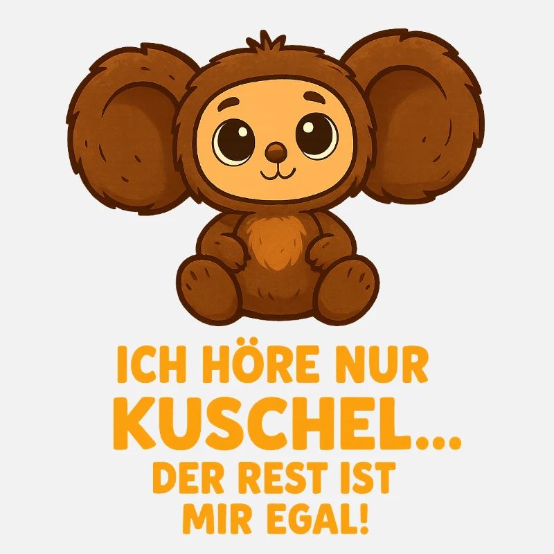 Cuddly bear with saying