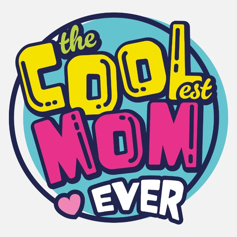 Beste coolste Mutter aller Zeiten Retro mutiges Design