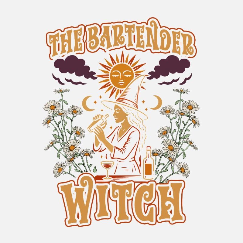 Barkeeperin Barfrau The Bartender Witch