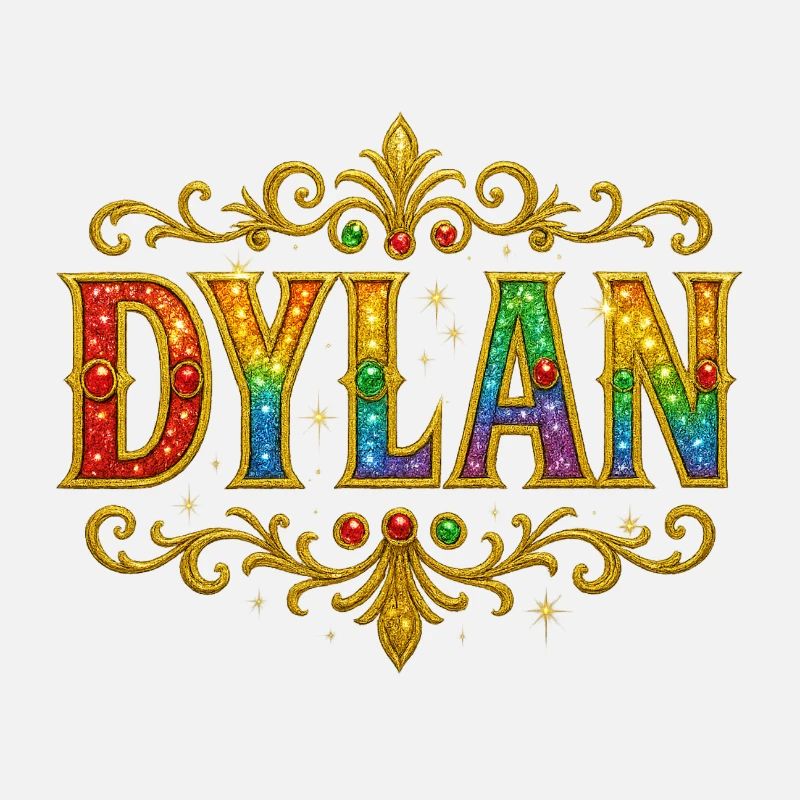 DYLAN Glitter Gold Sequins