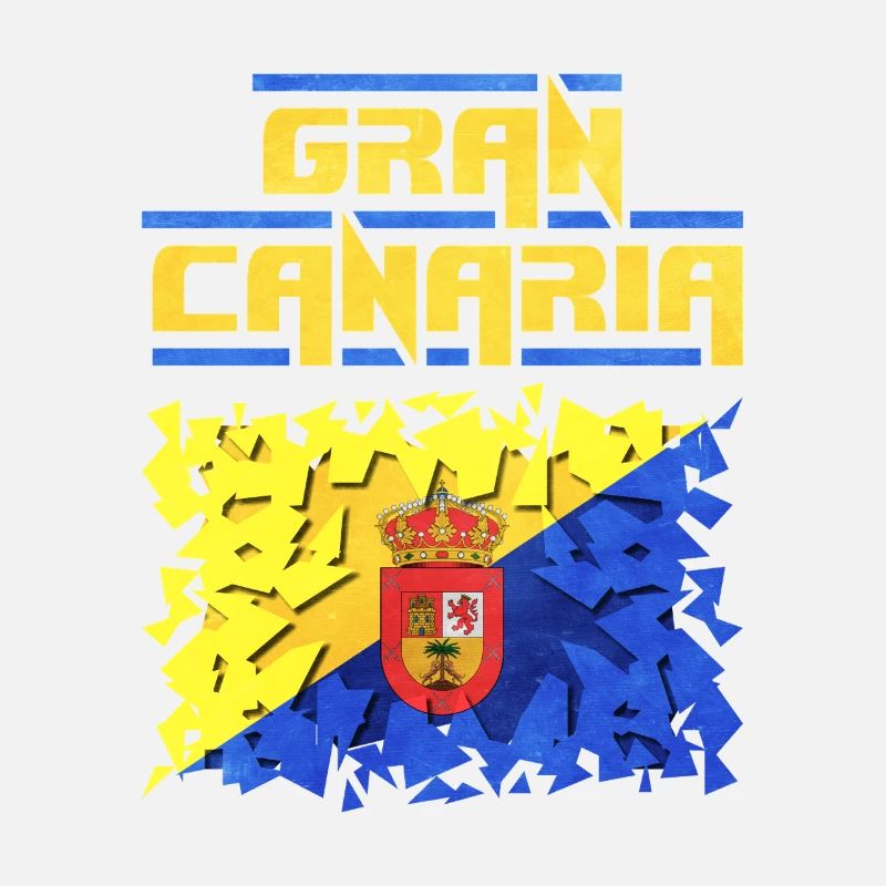 Puzzle de conception du drapeau de Gran Canaria