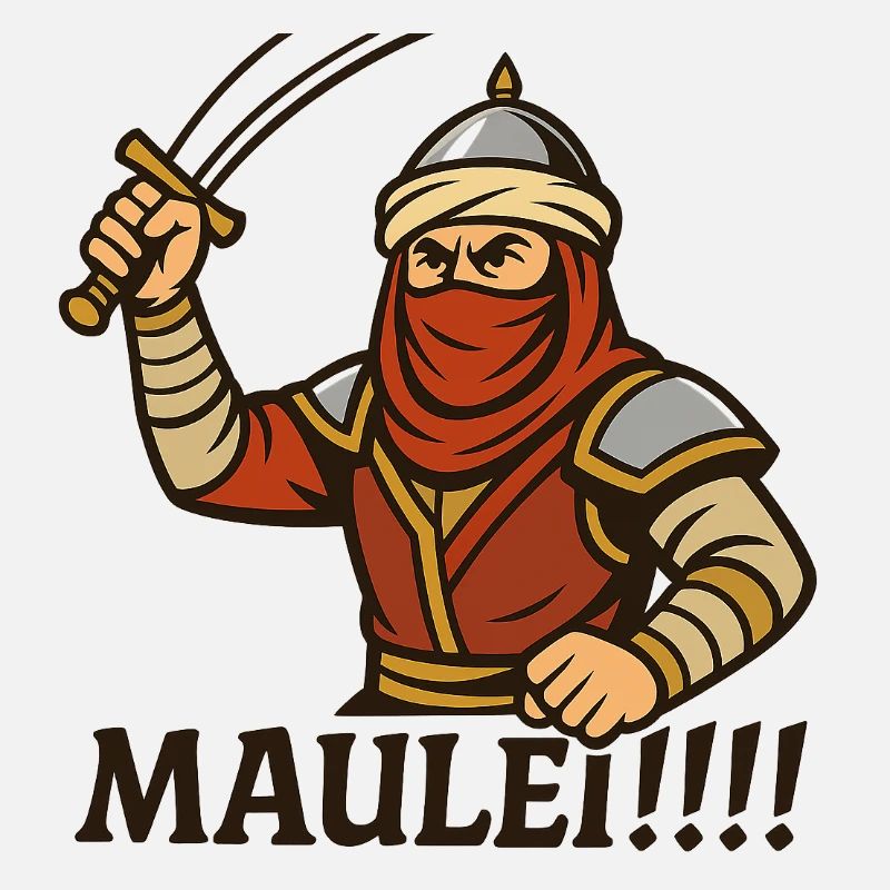 Arabischer Krieger – „Maulei!!!“