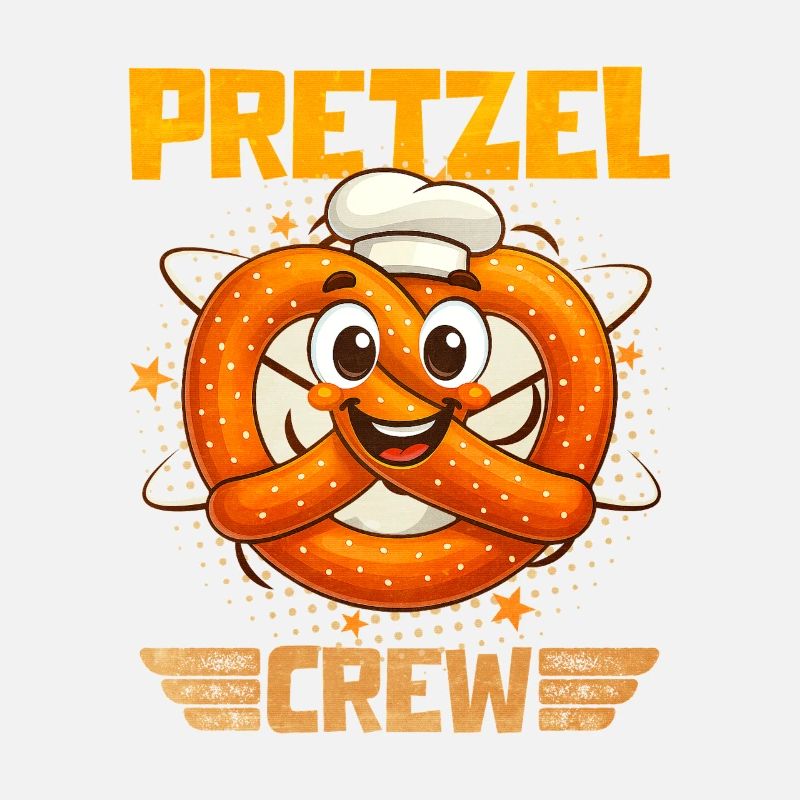Bretzel Pretzel Baker with a smile