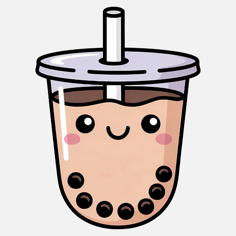 Kawaii Bubble Tea For Boba Tea Lovers