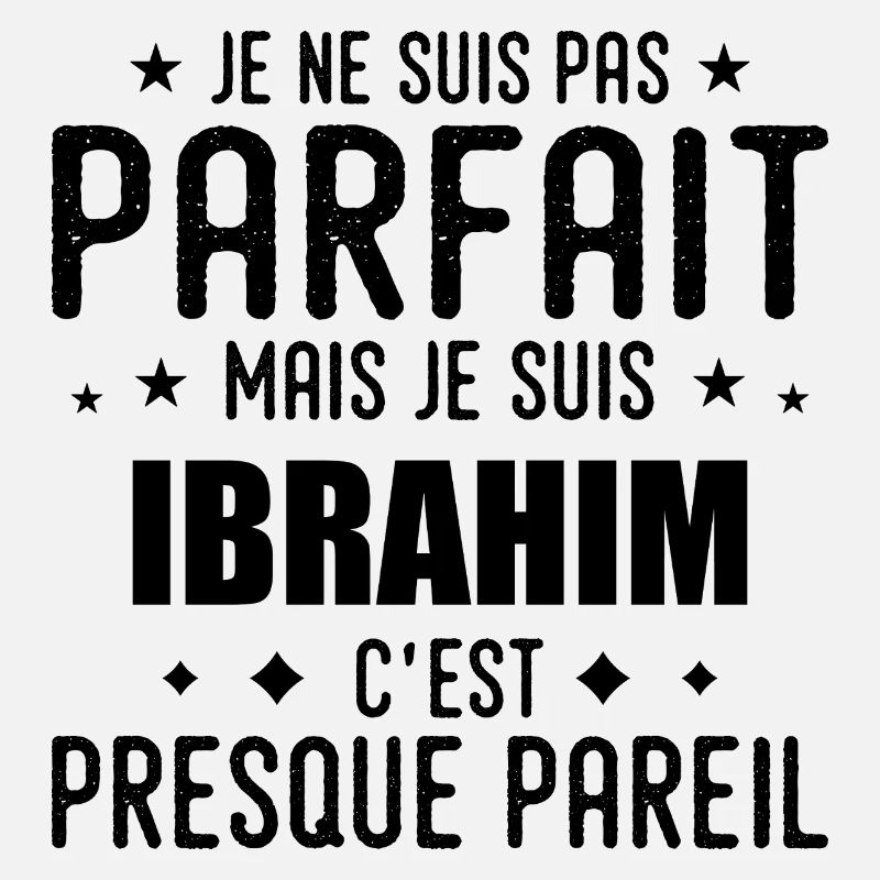 Ibrahim: authentisch, unvollkommen, oben, Perfektion
