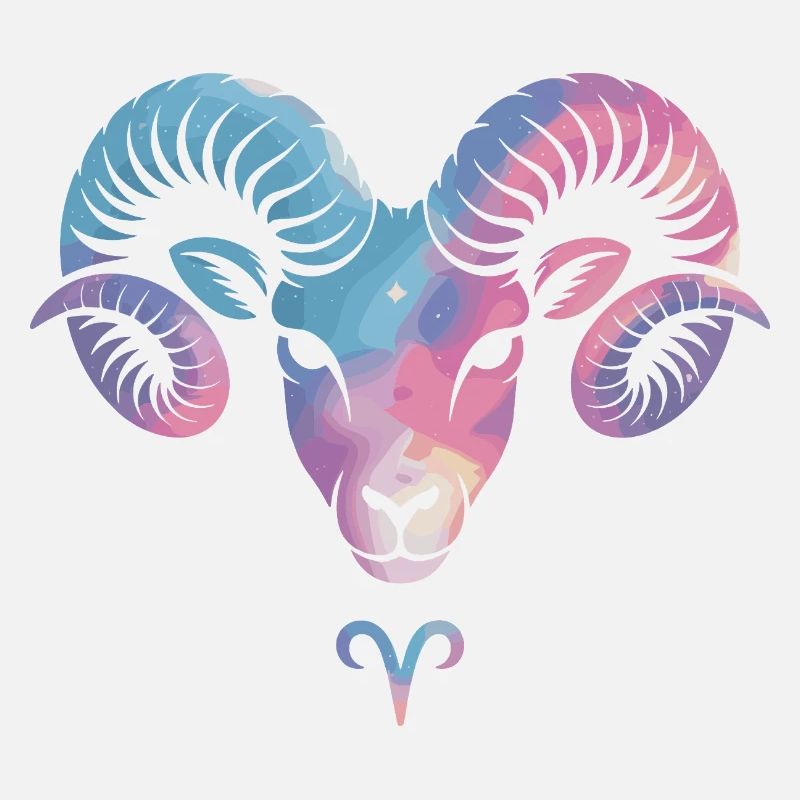 Widder Sternzeichen Symbol Aries Horoskop Widder