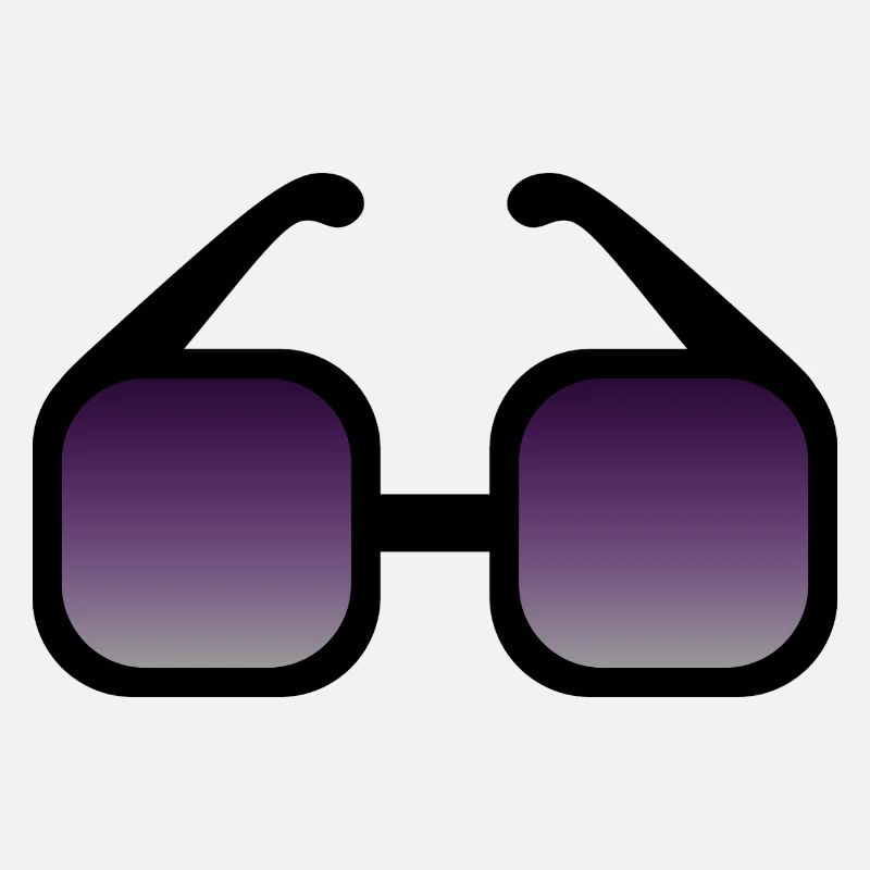 Lunettes de soleil dégradées noires