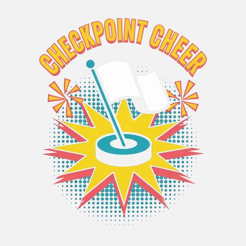 Checkpoint Cheer Pop Culture Rétro Jeu vidéo