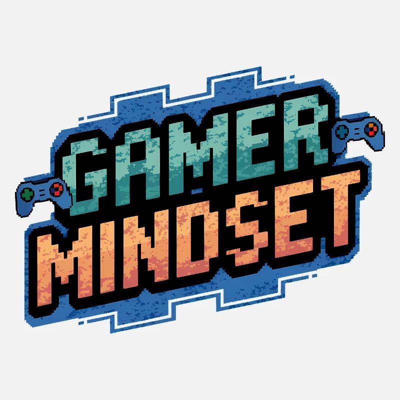 Pixelated Gamer Minset Design