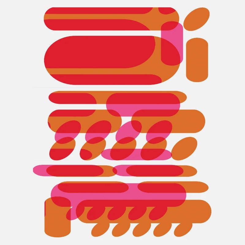 Formes graphiques abstraites dans le design techno