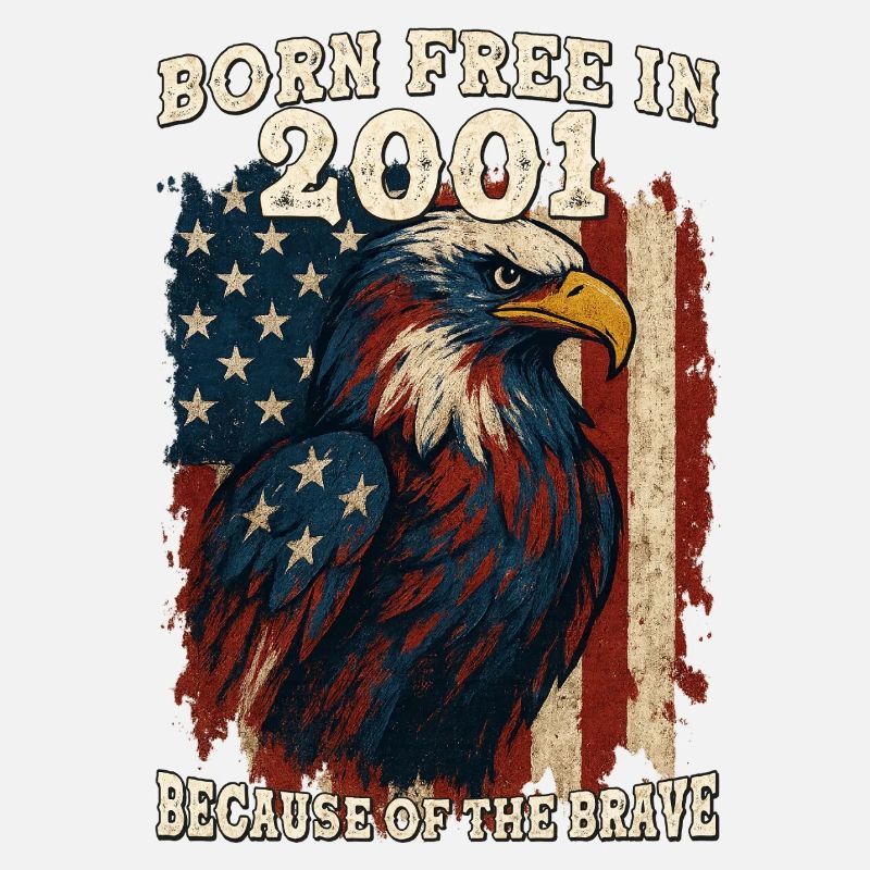 Né libre en 2001 - 24 ans de liberté parce que
