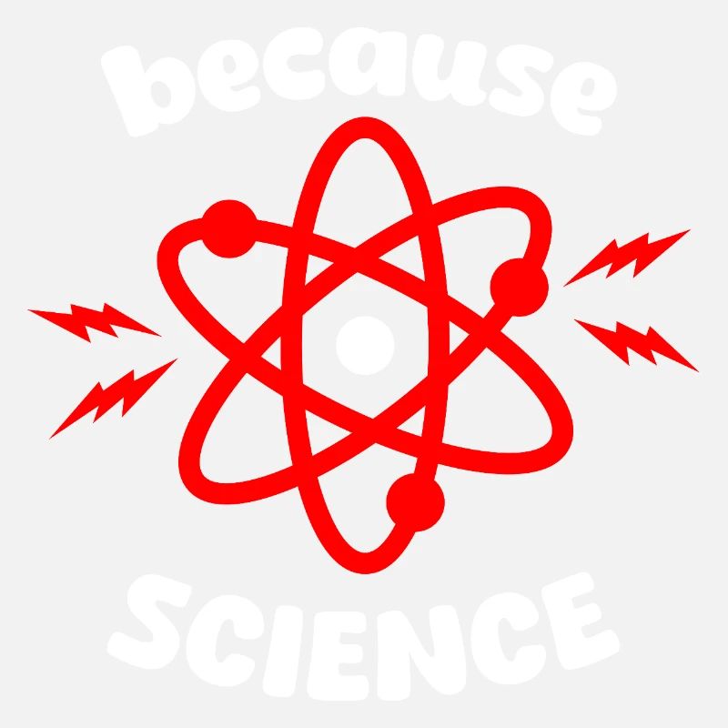 Because Science Atom Red