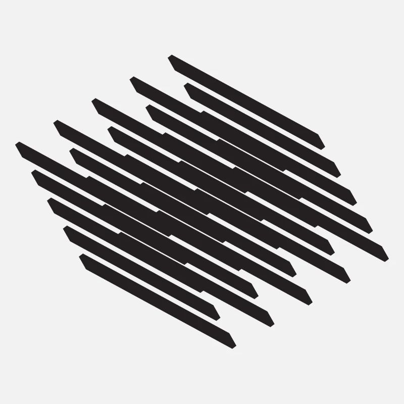 Diagonal Scribble Monochrome Pattern