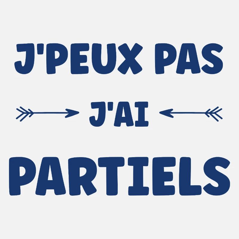 I can't I have partials