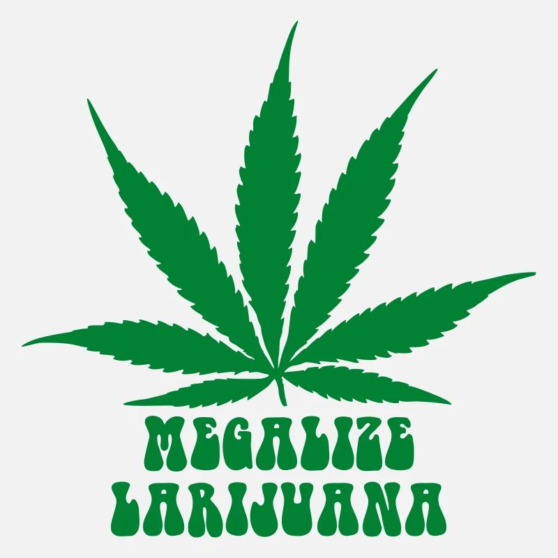 Megalize Larijuana – Lustiges Gras Cannabis Hippie