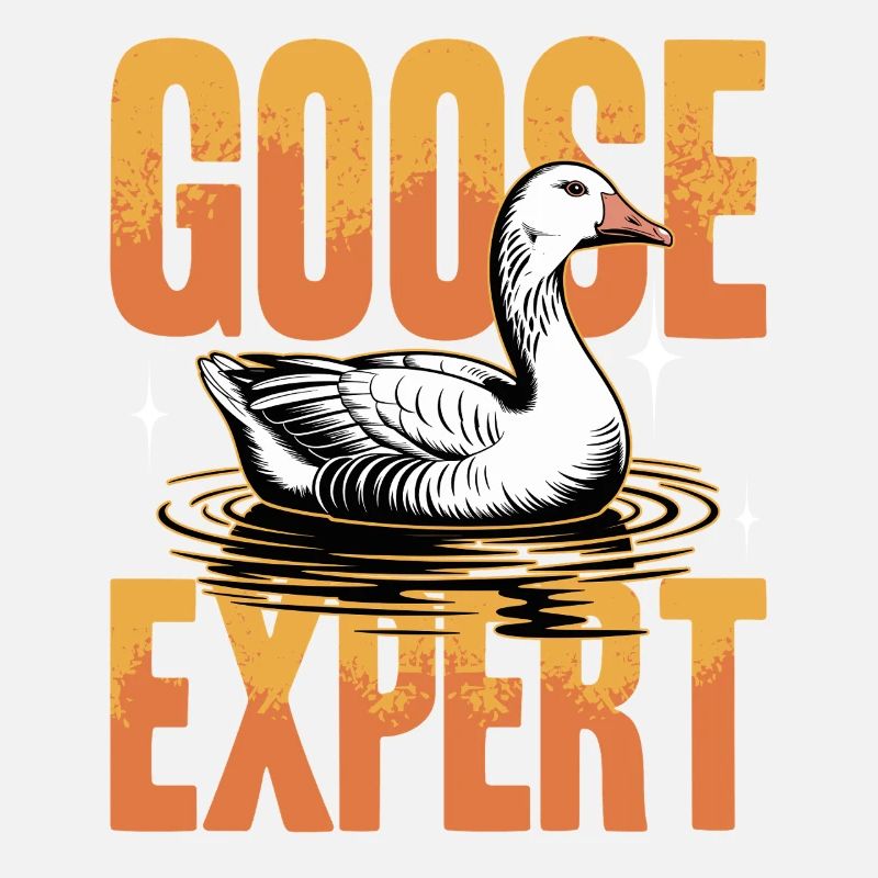 Funny Bird Goose