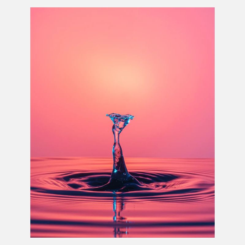 Flüssiger abstrakter Spritzer