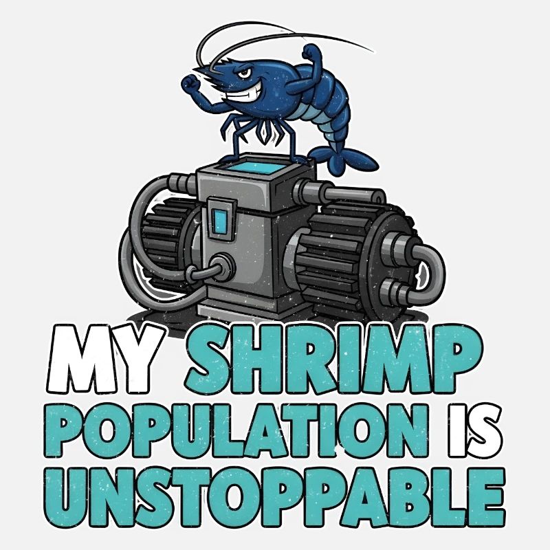 Shrimp Comic Geschenk