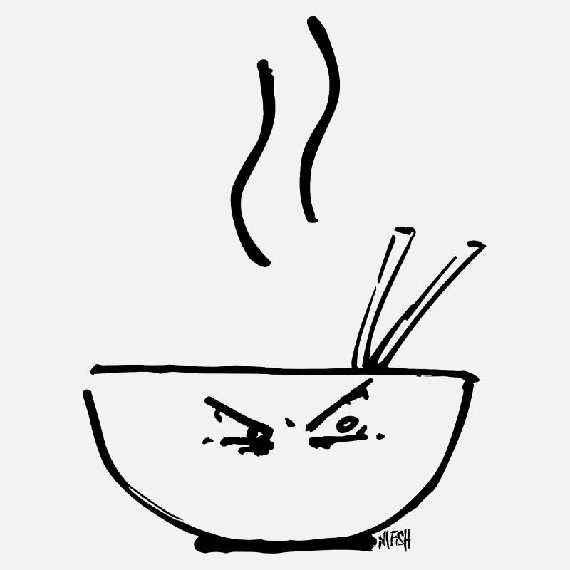 Soupe chaude NOIR