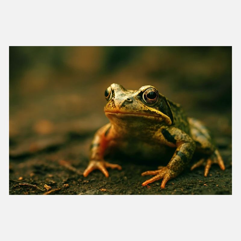 Wild animals, frog