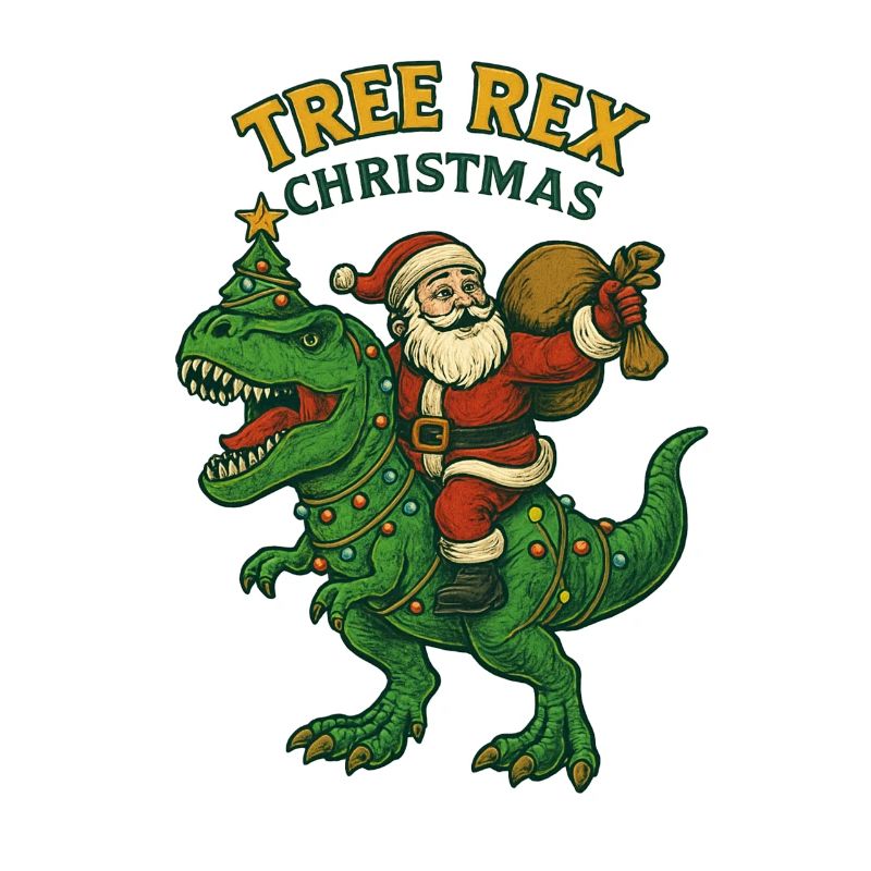 Noël - Tree Rex Christmas