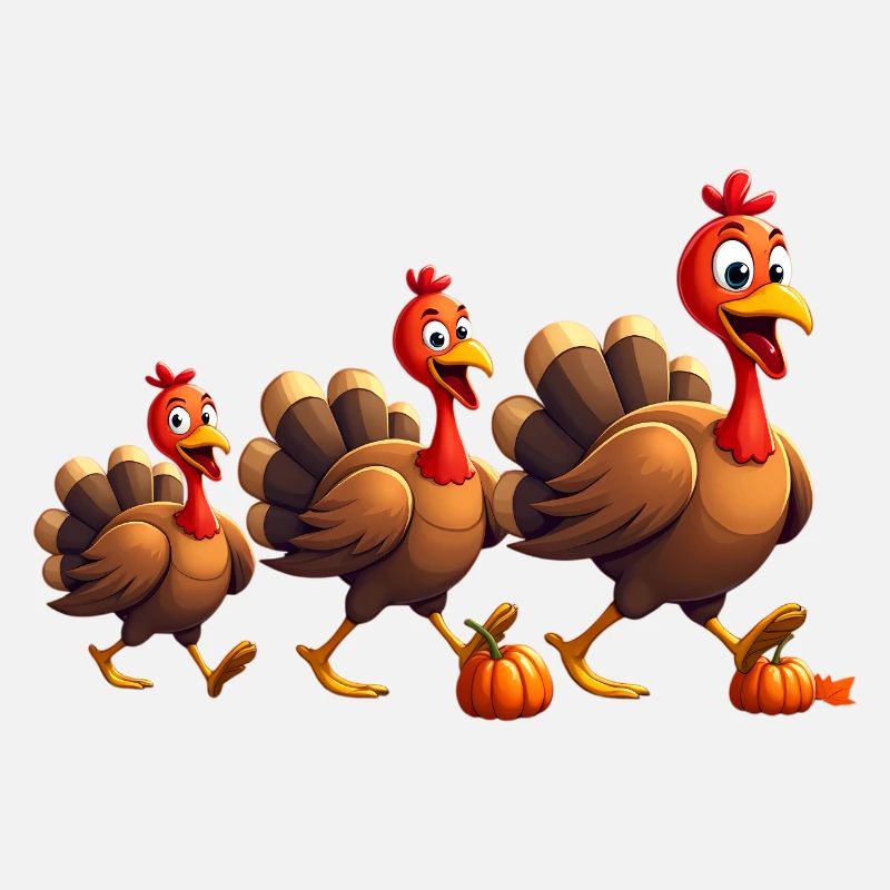 Bébé dinde de Thanksgiving