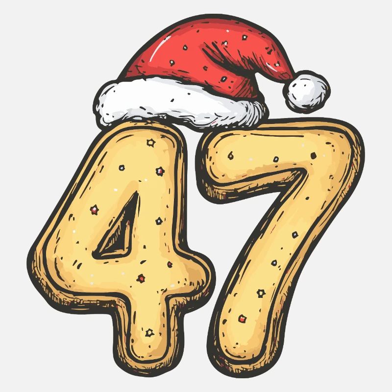 47 chiffres Cookie Noël
