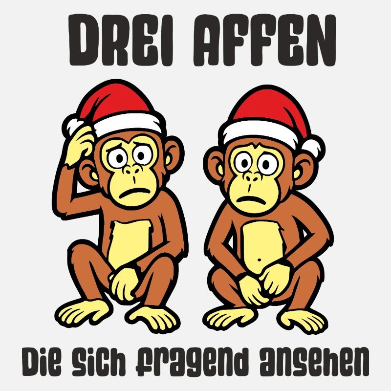 Three monkeys wondering.. - Christmas Special