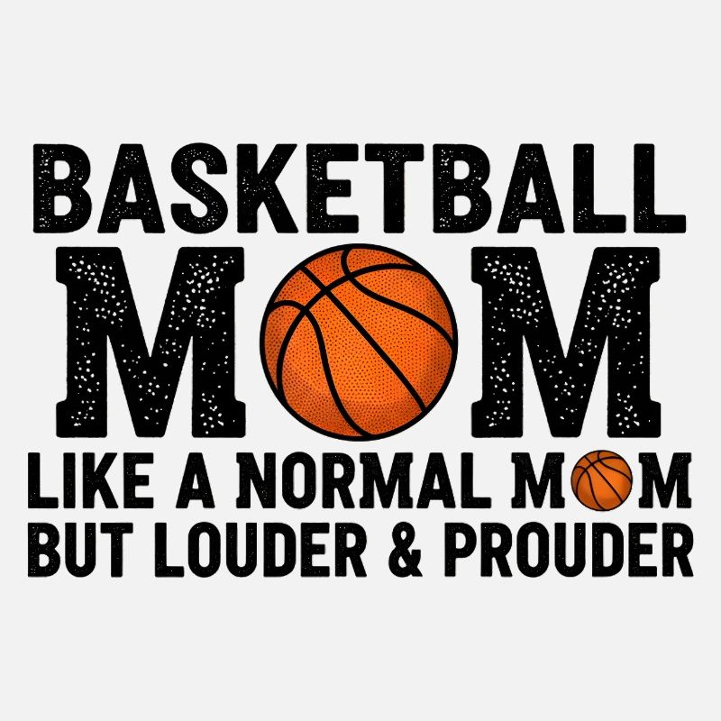 Stolze Basketball-Mutter Zitat Mutter