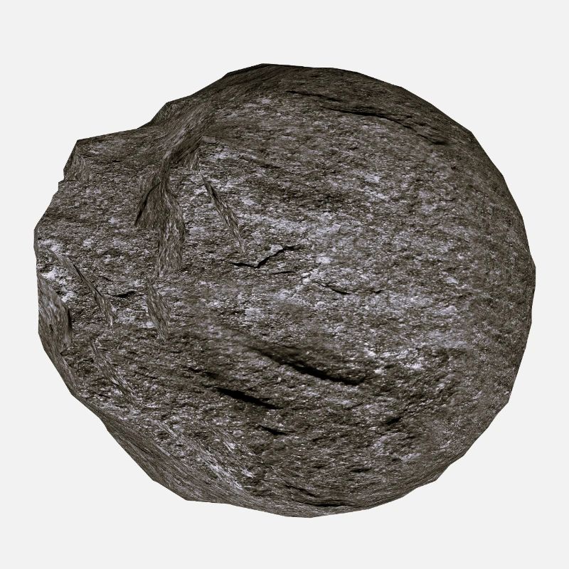 Texture de granit de boule de roche brute
