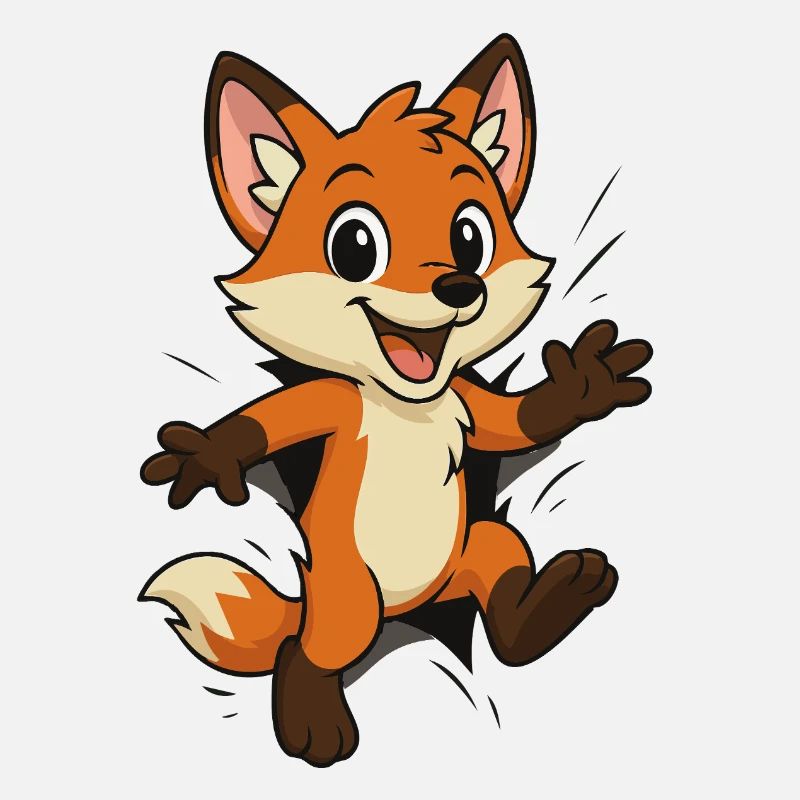 Cheerful Fox Jump
