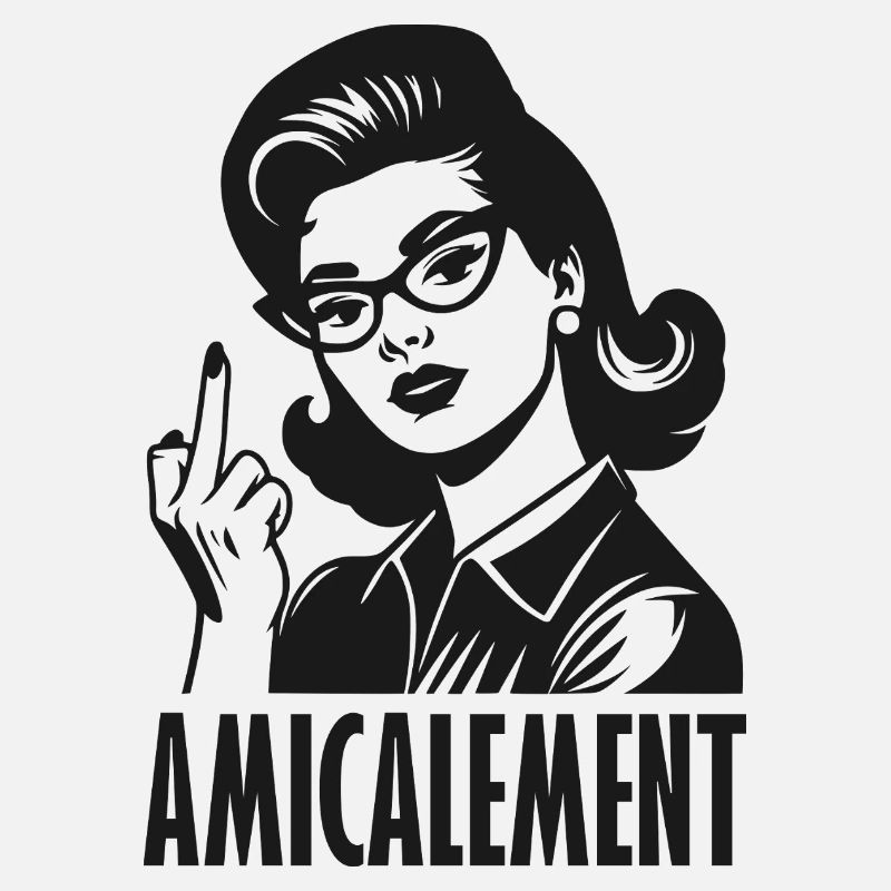 Amicablement Pin Up Vintage