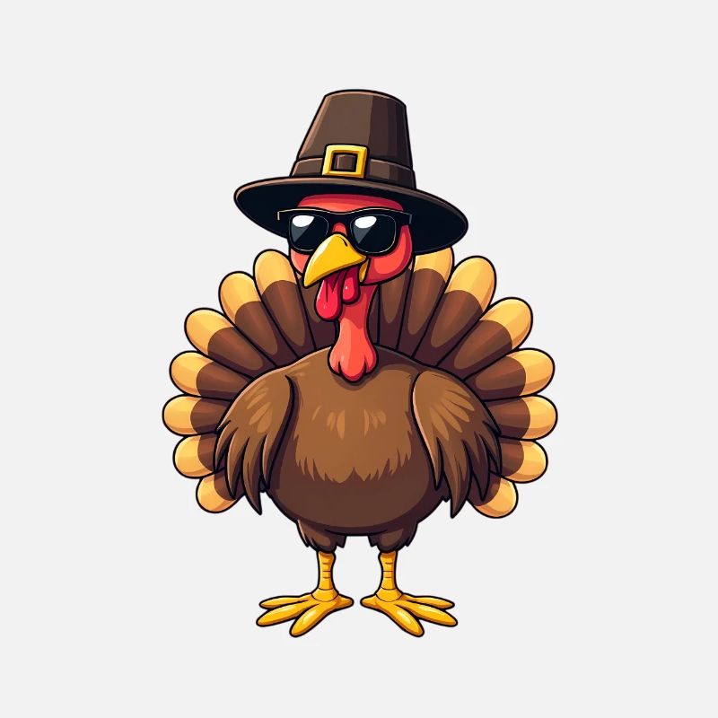 Thanksgiving Drôle Dinde de Thanksgiving