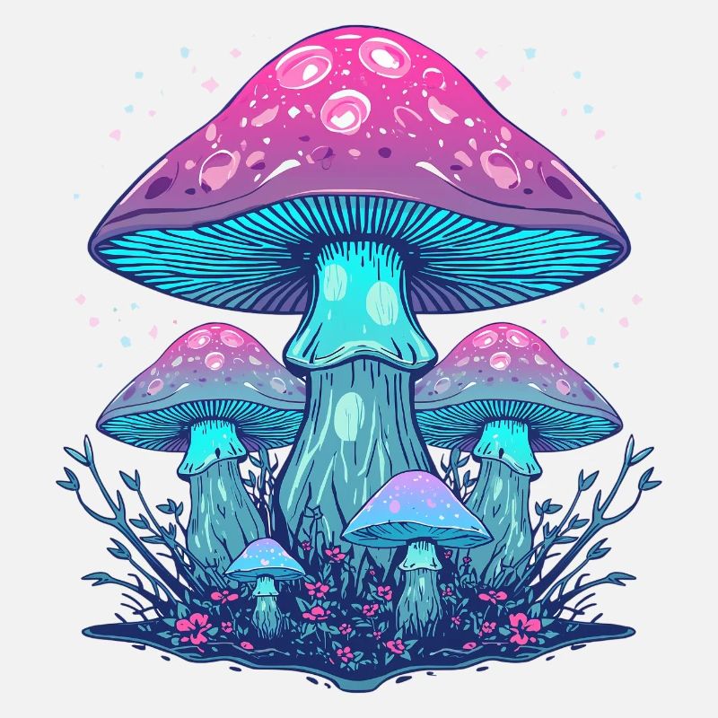 Ätherische Neonpilze