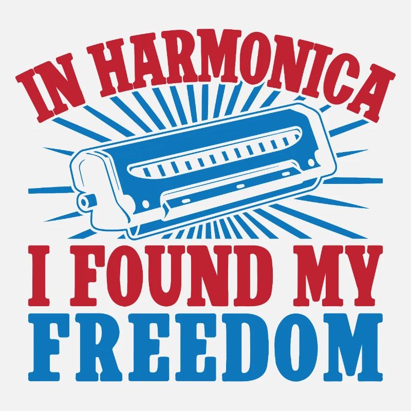 Harmonica drôle qui a trouvé mon harmonica de liberté