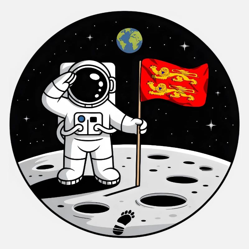 Norman Astronaut Normandy Pride Space Humor