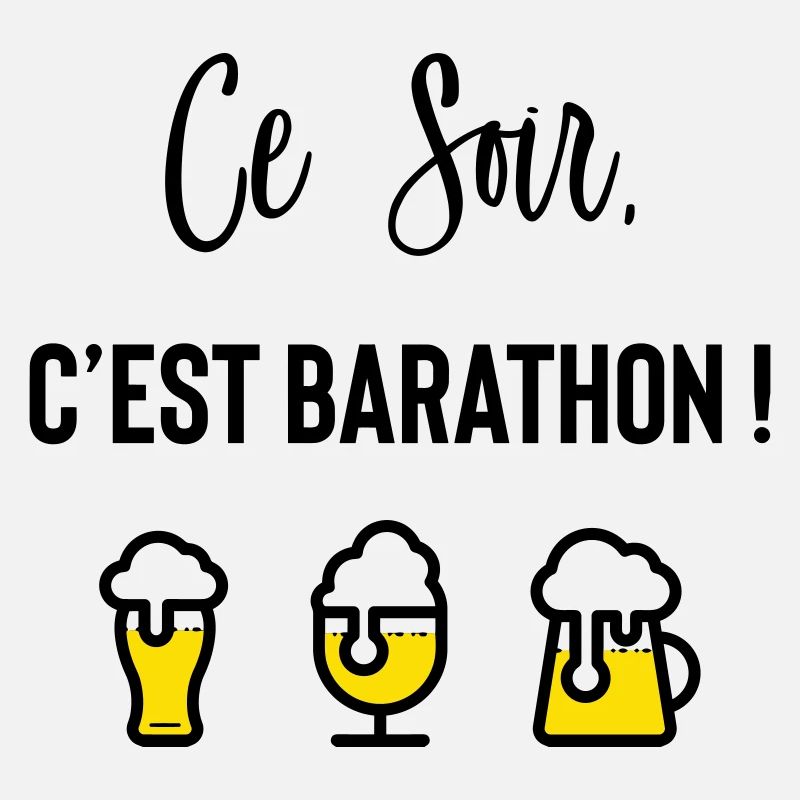Heute Abend ist ein Barathon!