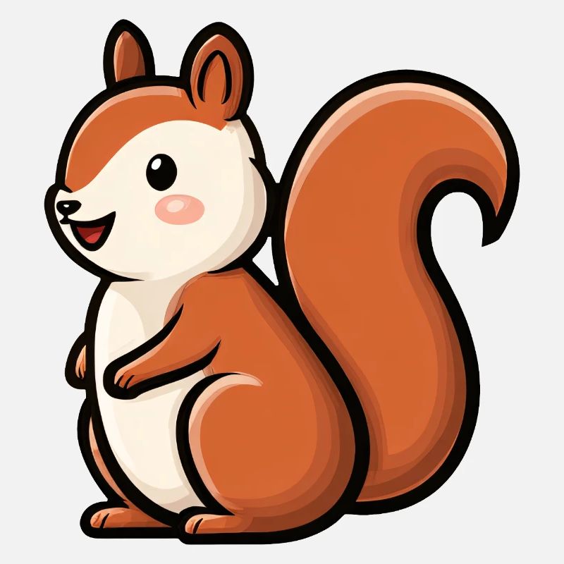 Playful Squirrel Charm