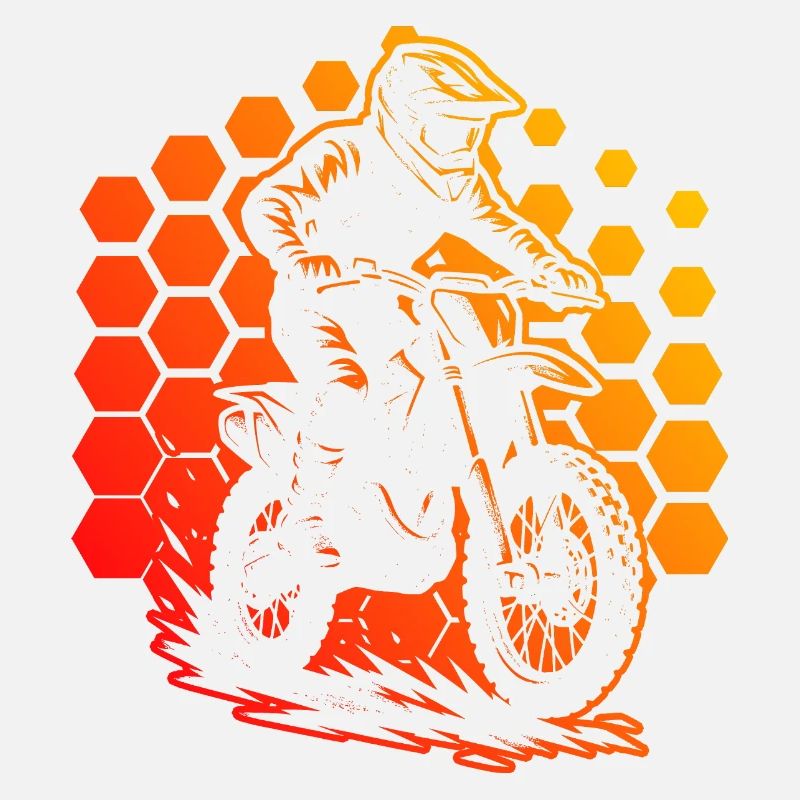 Conception compacte du motocross