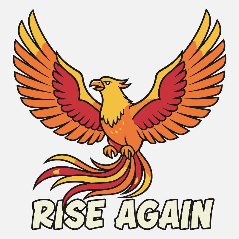 Phoenix Rise Again Motif