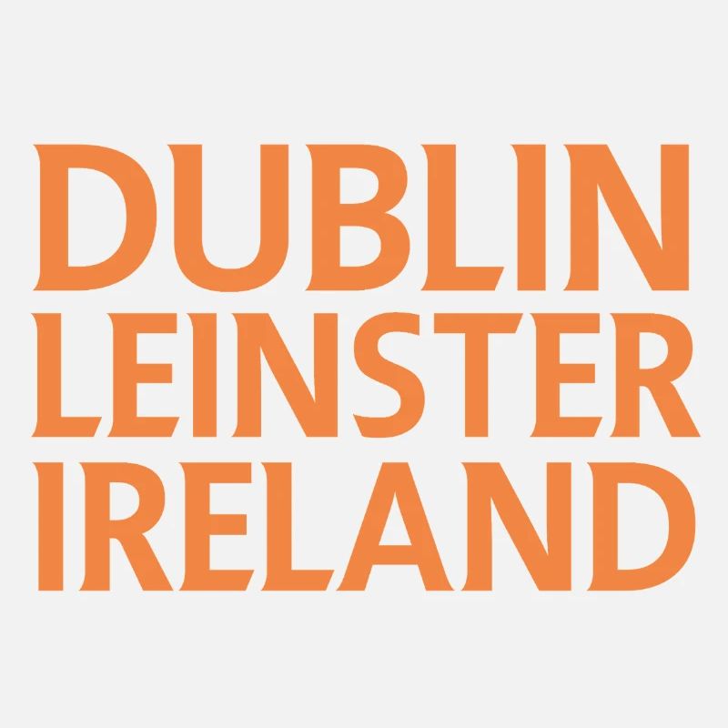 Dublin – Irlande Textdesign