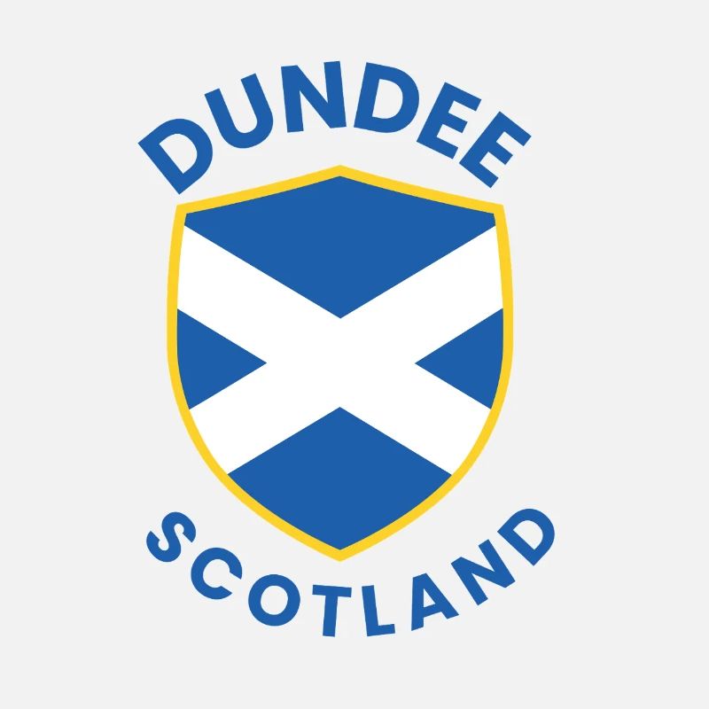 Dundee Shield Saltire Crest