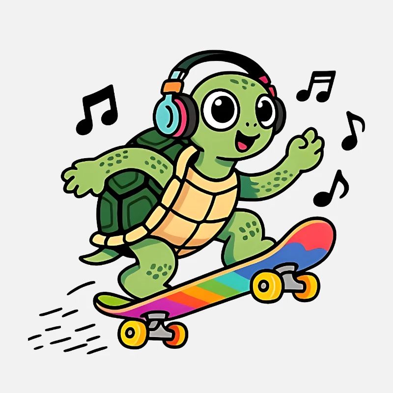 Turtle fun on Rainbow Skate
