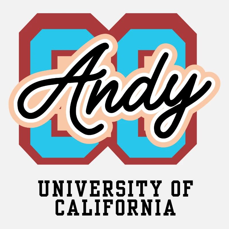 Andy Retro Varsity Emblem