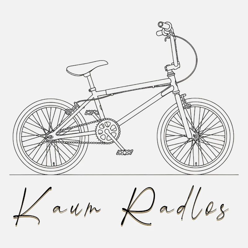 Pas du tout sans vélo ! – Design minimaliste de BMX Statement