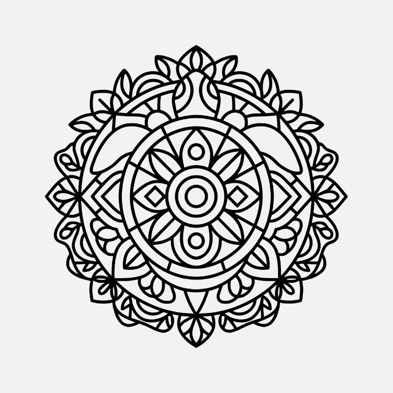 Mandala de la Tortue