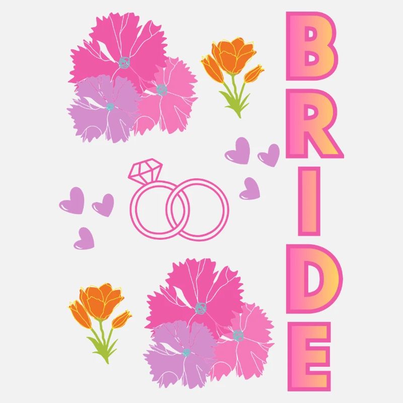 Bride Floral, Romantic for Bride and Wedding